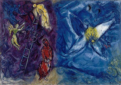 The Jacob's Dream Marc Chagall